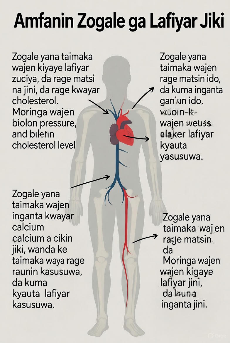 cikakken bayanin kiwon lafiya na zogale 
