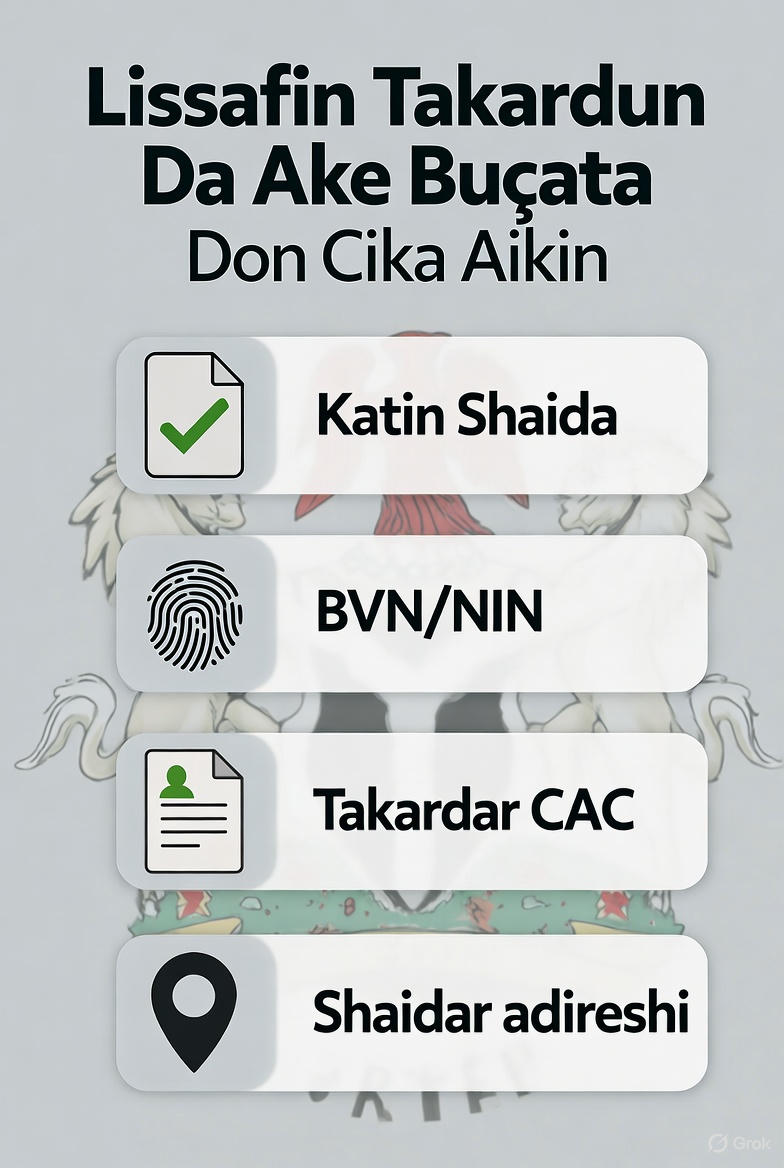 abubuwan da ake bukata
