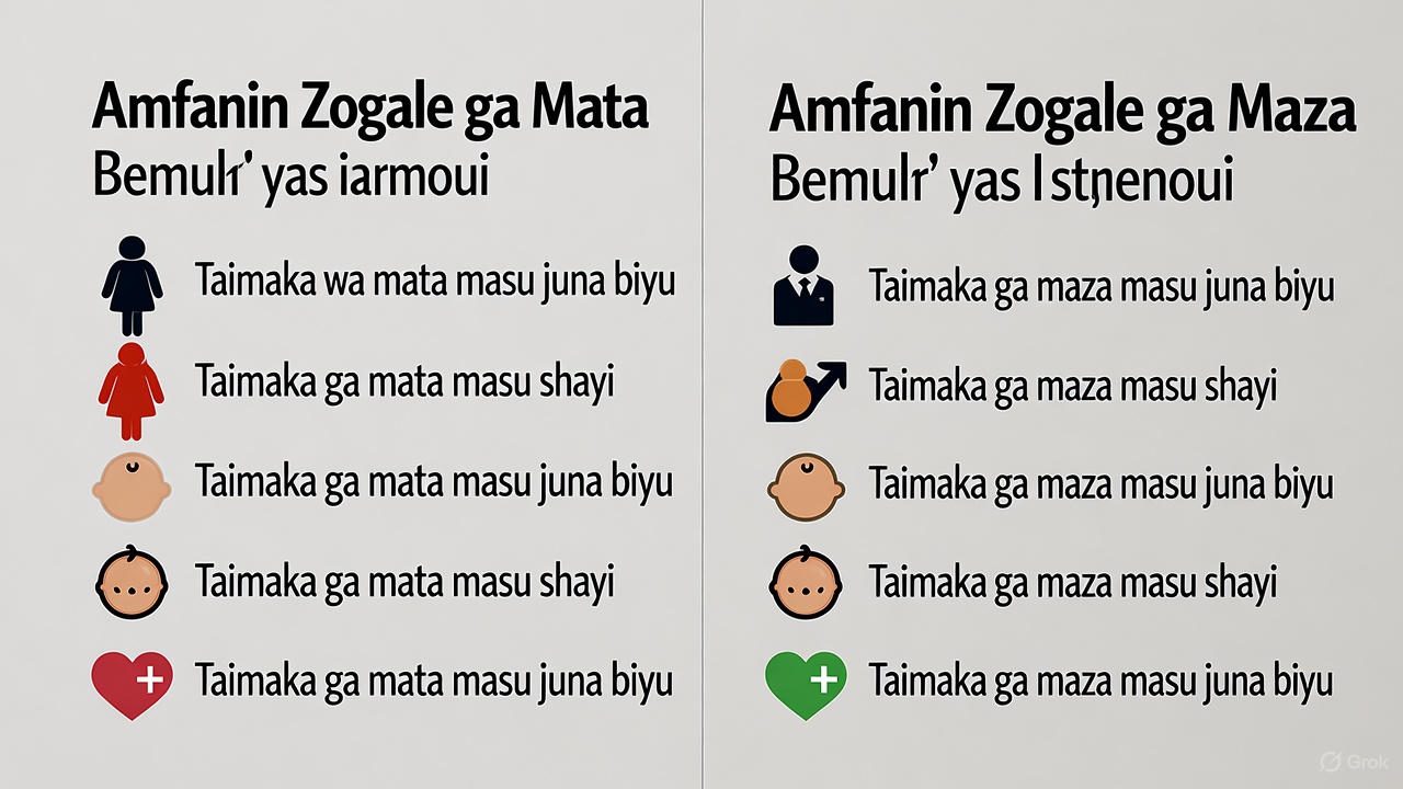 amfanin zogale ga maza da mata